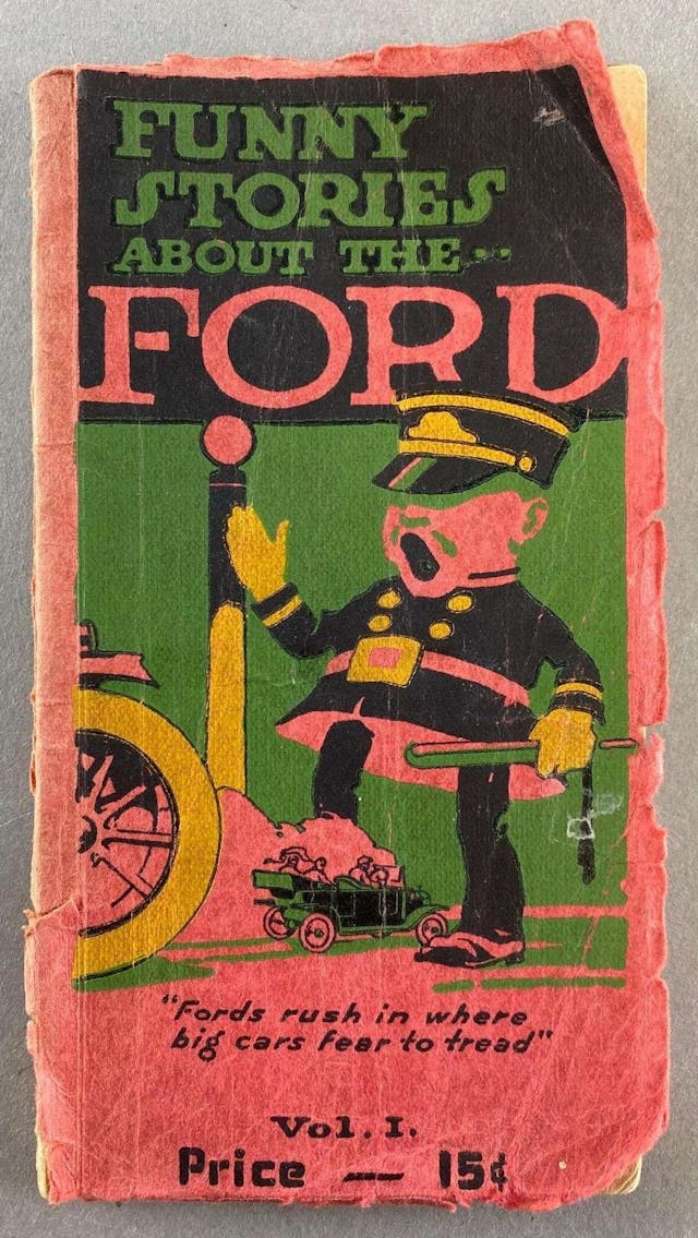 Beyer auction - 1915 Funny Stories About Ford