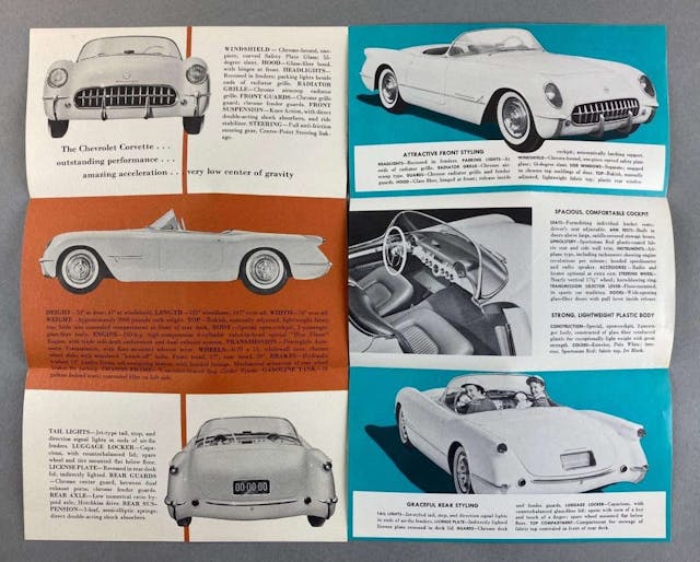 Beyer auction - 19253 Corvette brochures