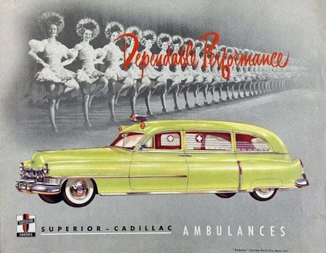 Beyer auction - Cadillac hearse-ambulance brochures