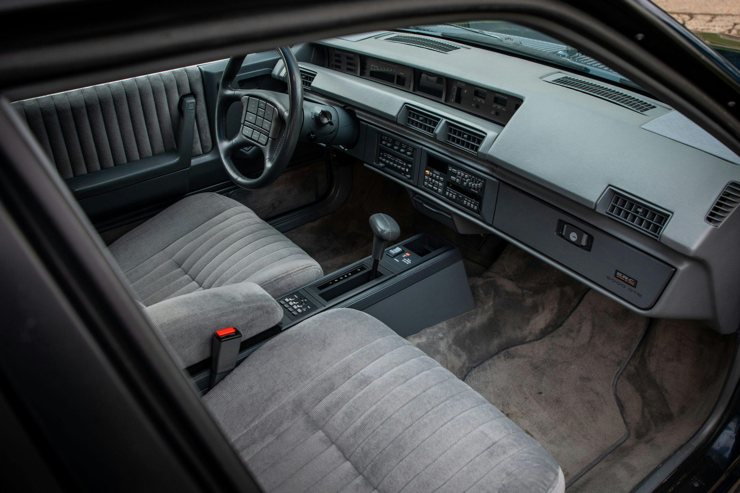 1989 Pontiac 6000STE AWD interior high angle