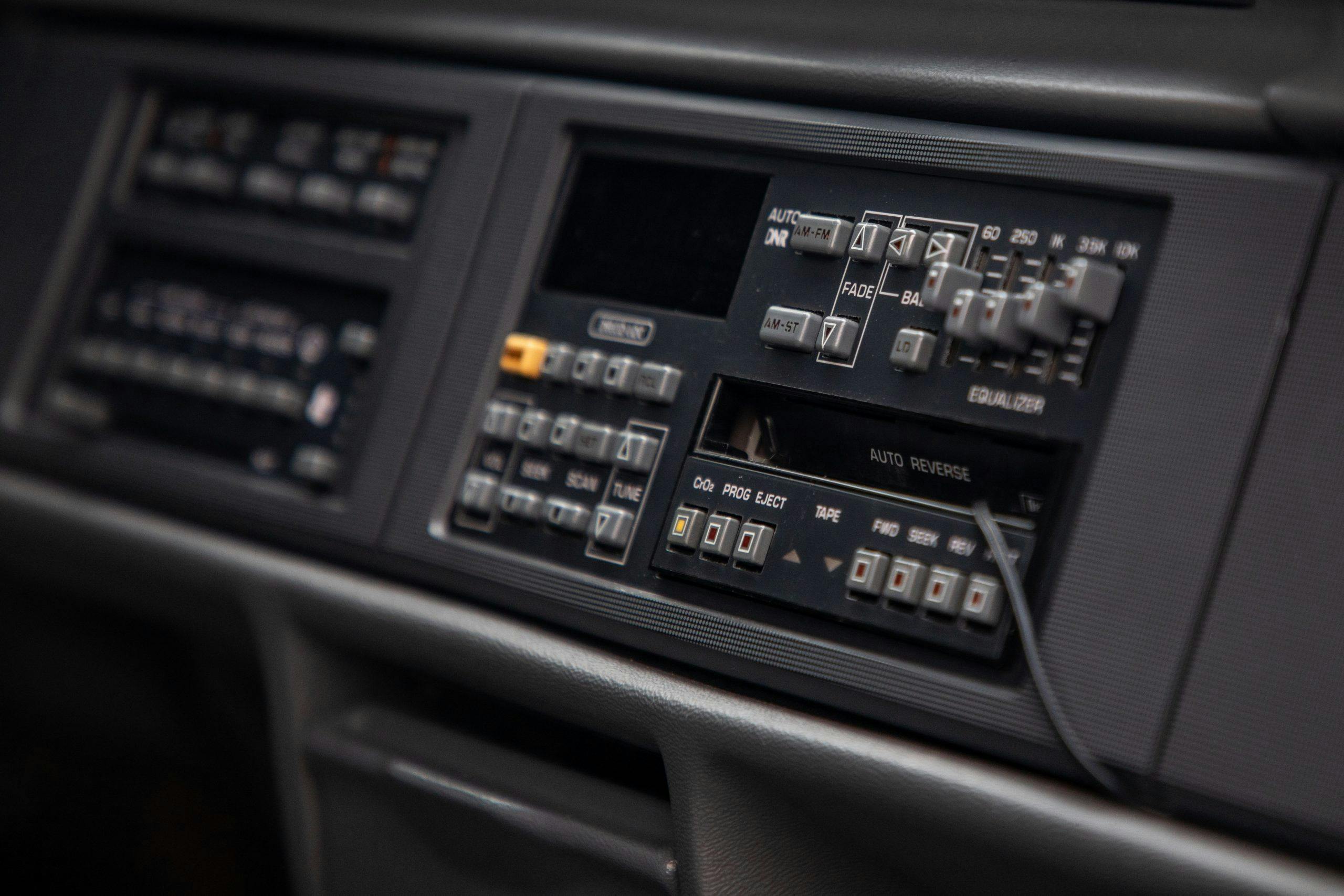 1989 Pontiac 6000STE AWD dash audio panel