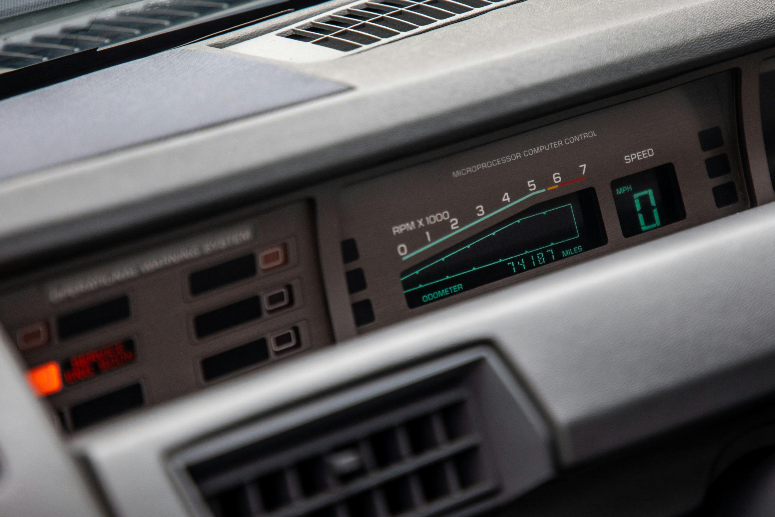 1989 Pontiac 6000STE AWD digital dash