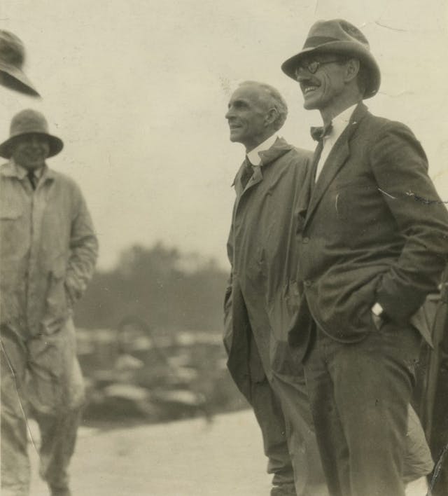 Henry Ford and William Stout at National Air Tour