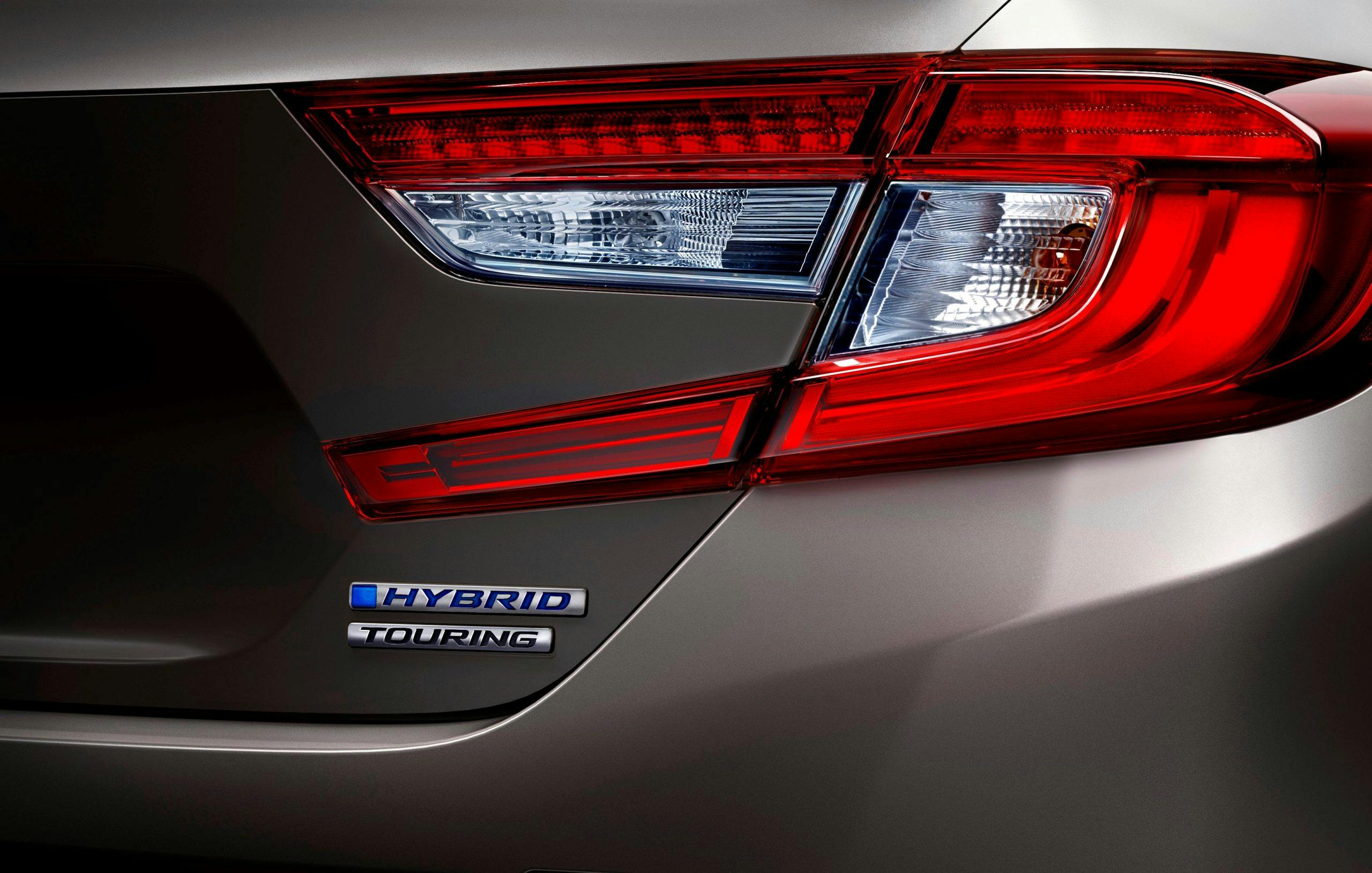Honda Accord Hybrid Touring rear taillamp and trunk badging