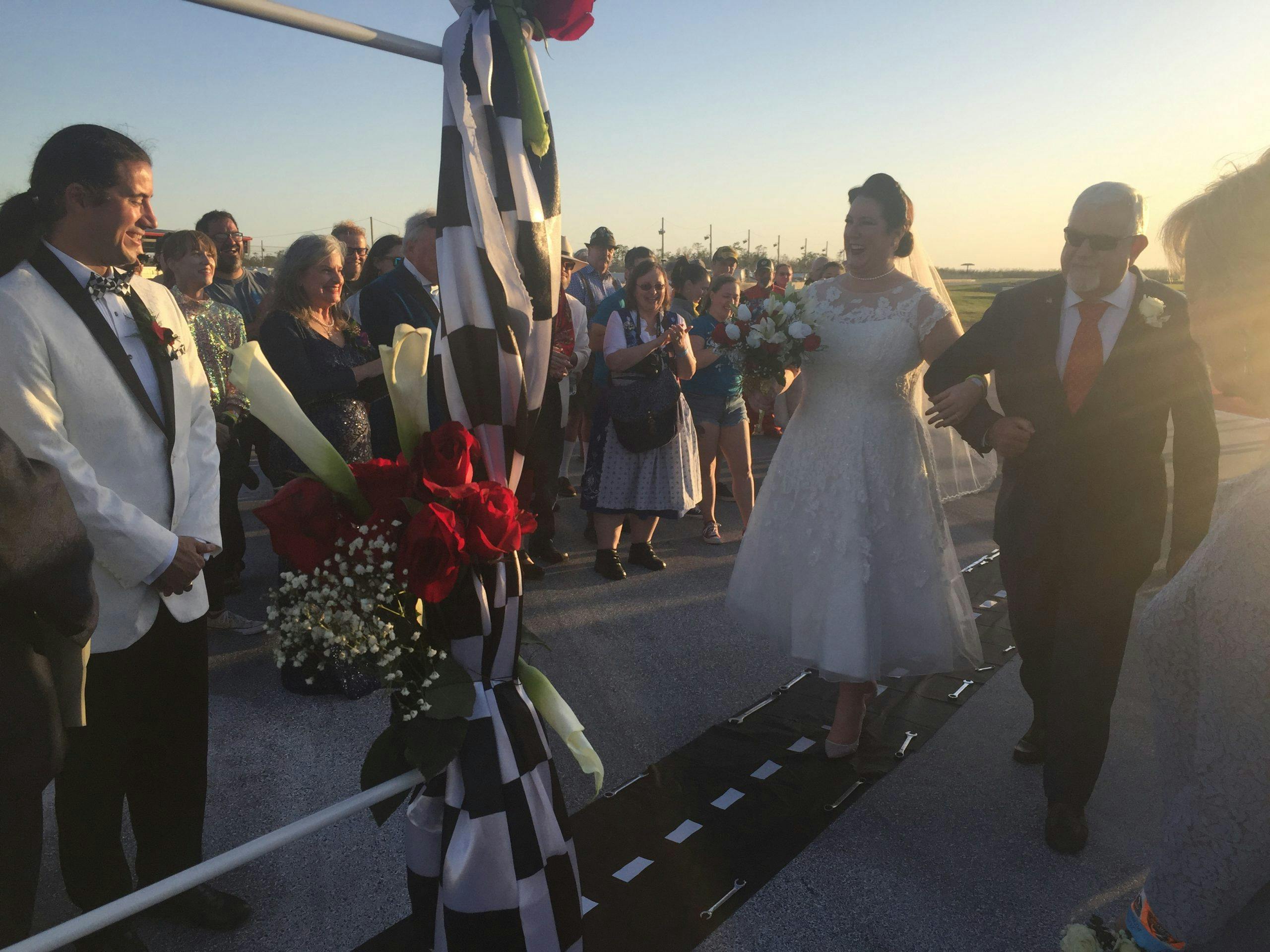 Wedding on a Race Track (24 Hours of Lemons)