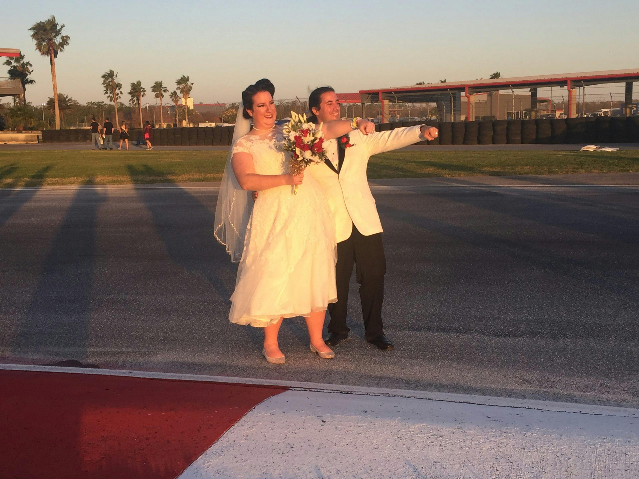 Wedding on a Race Track (24 Hours of Lemons)