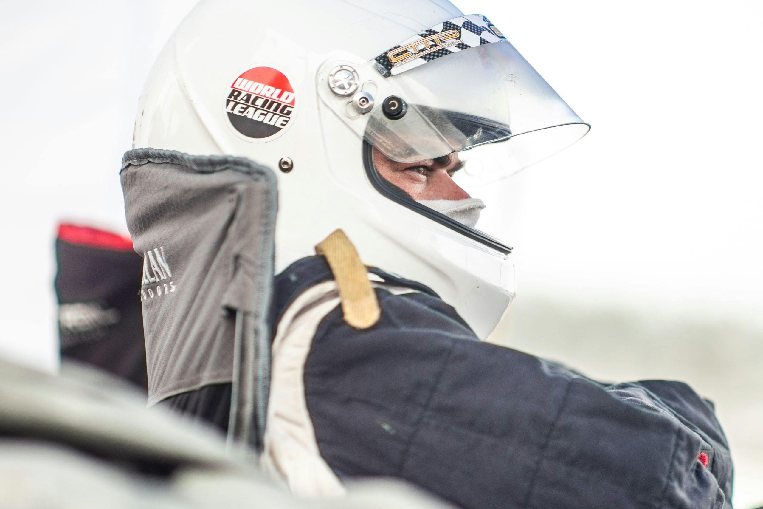Mid-Ohio WRL racing driver portrait