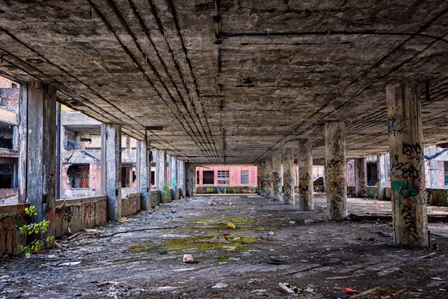 Packard Automotive Plant inside