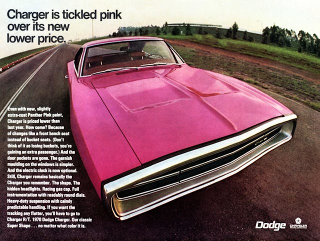 1970 Dodge Charger R/T advertisment