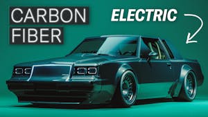 Electric Buick GNX conversion with a carbon fiber body | Rendered with Kyza – Ep. 10