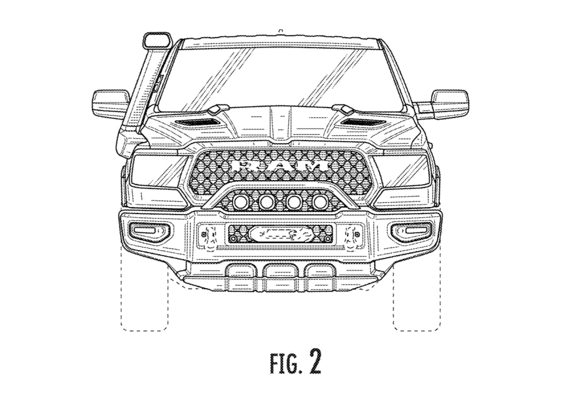 Ram 1500 Overland Patent image front end