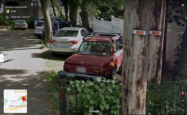 Rob Siegel - When a car falls into your lap - google street view