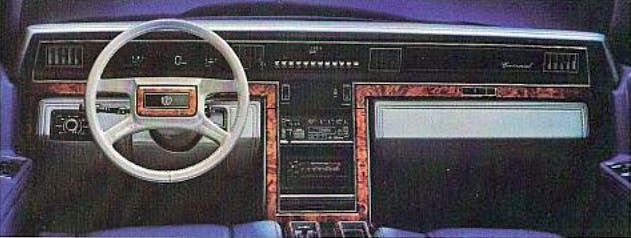 1983 Lincoln Continental dashboard computer