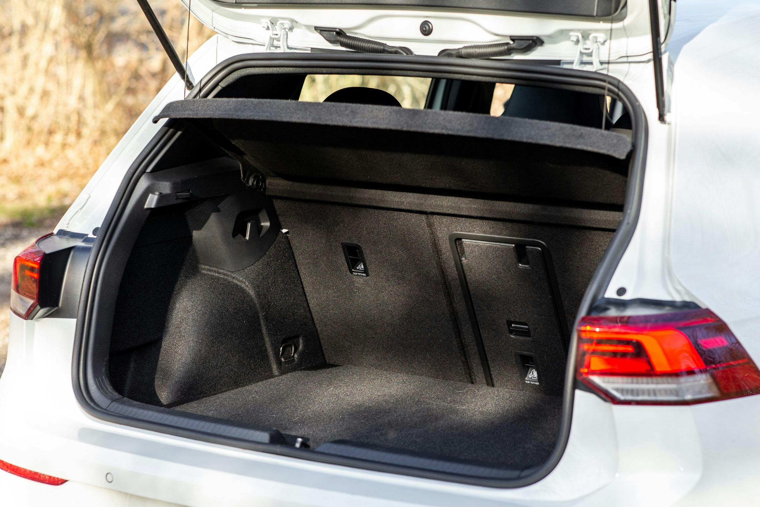 VW Golf R rear cargo