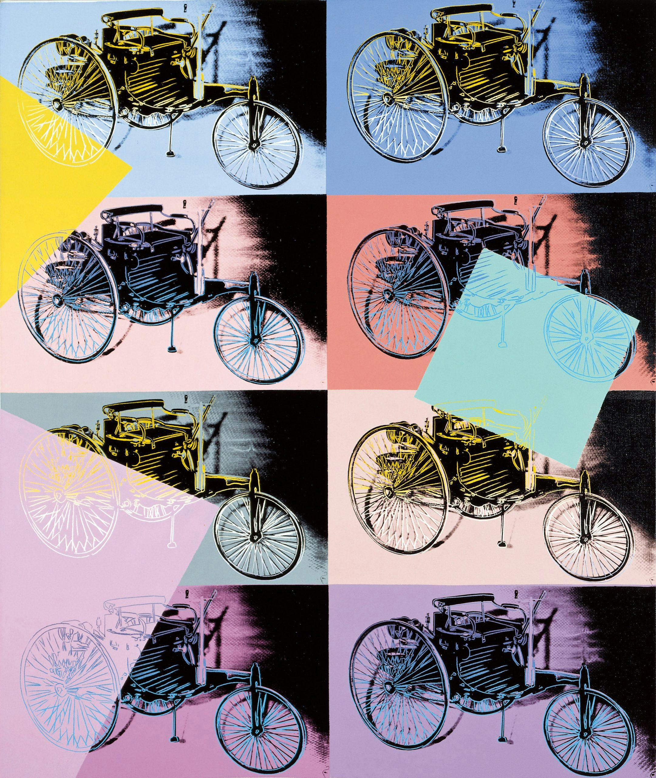 Benz Patent Motor Car (1886), 1986 Andy Warhol