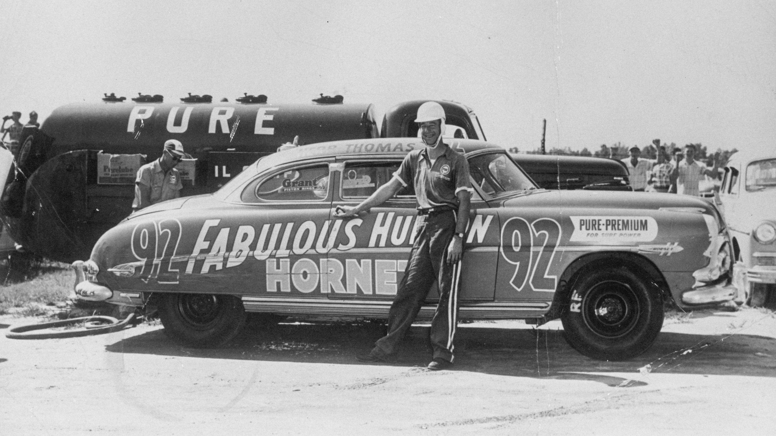 Hudson Hornet historic racing image