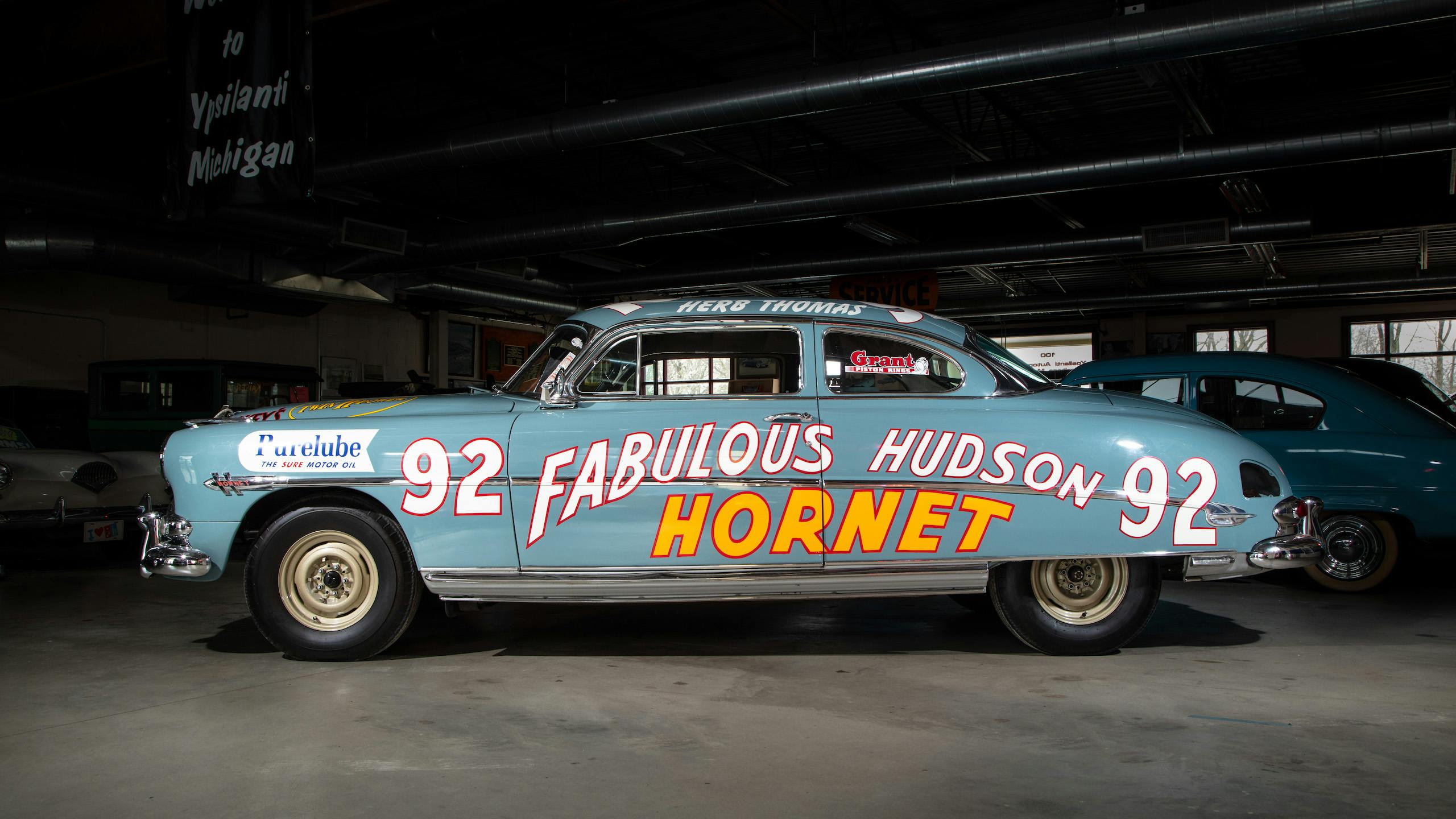 Hudson Hornet side profile