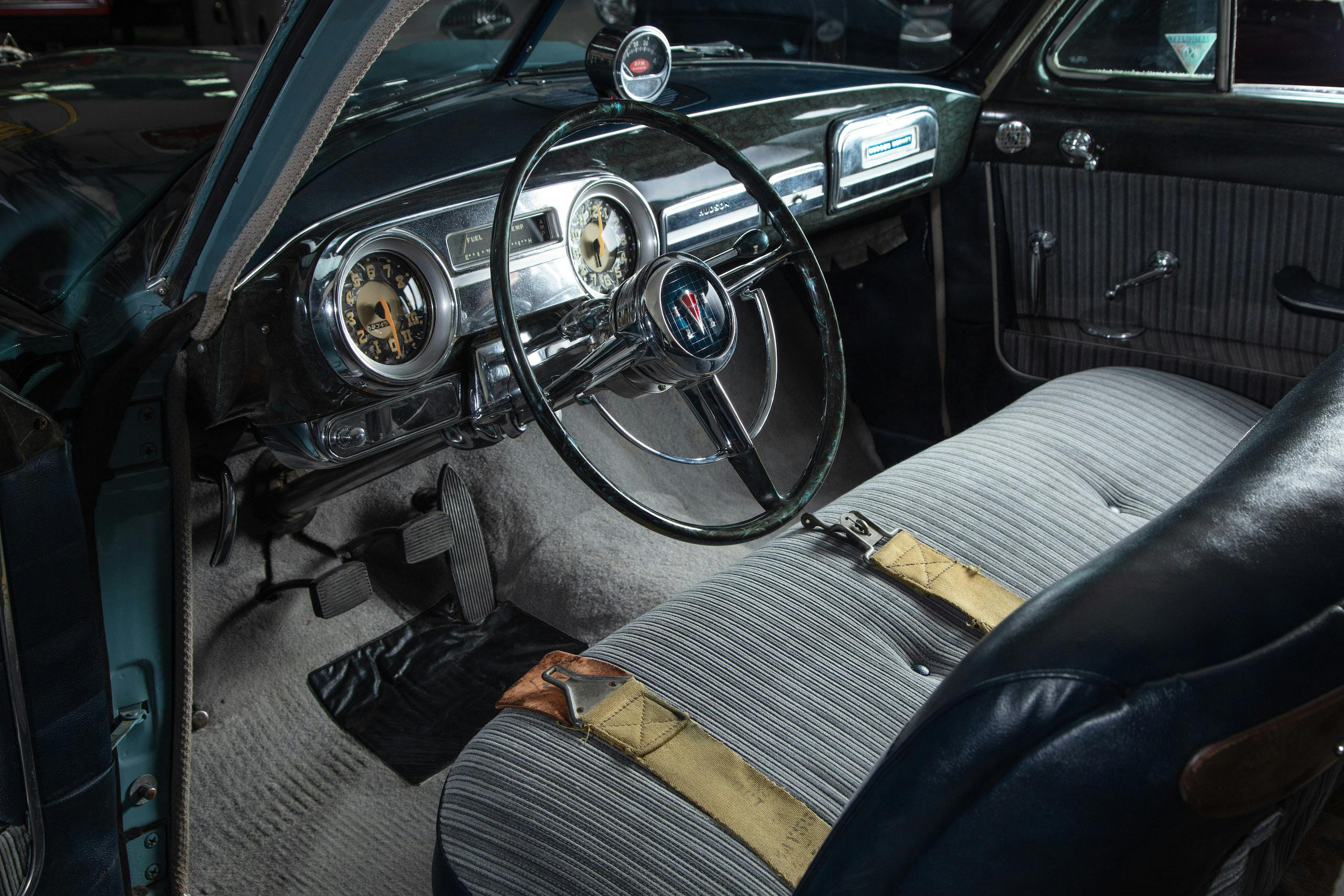 Hudson Hornet interior angle