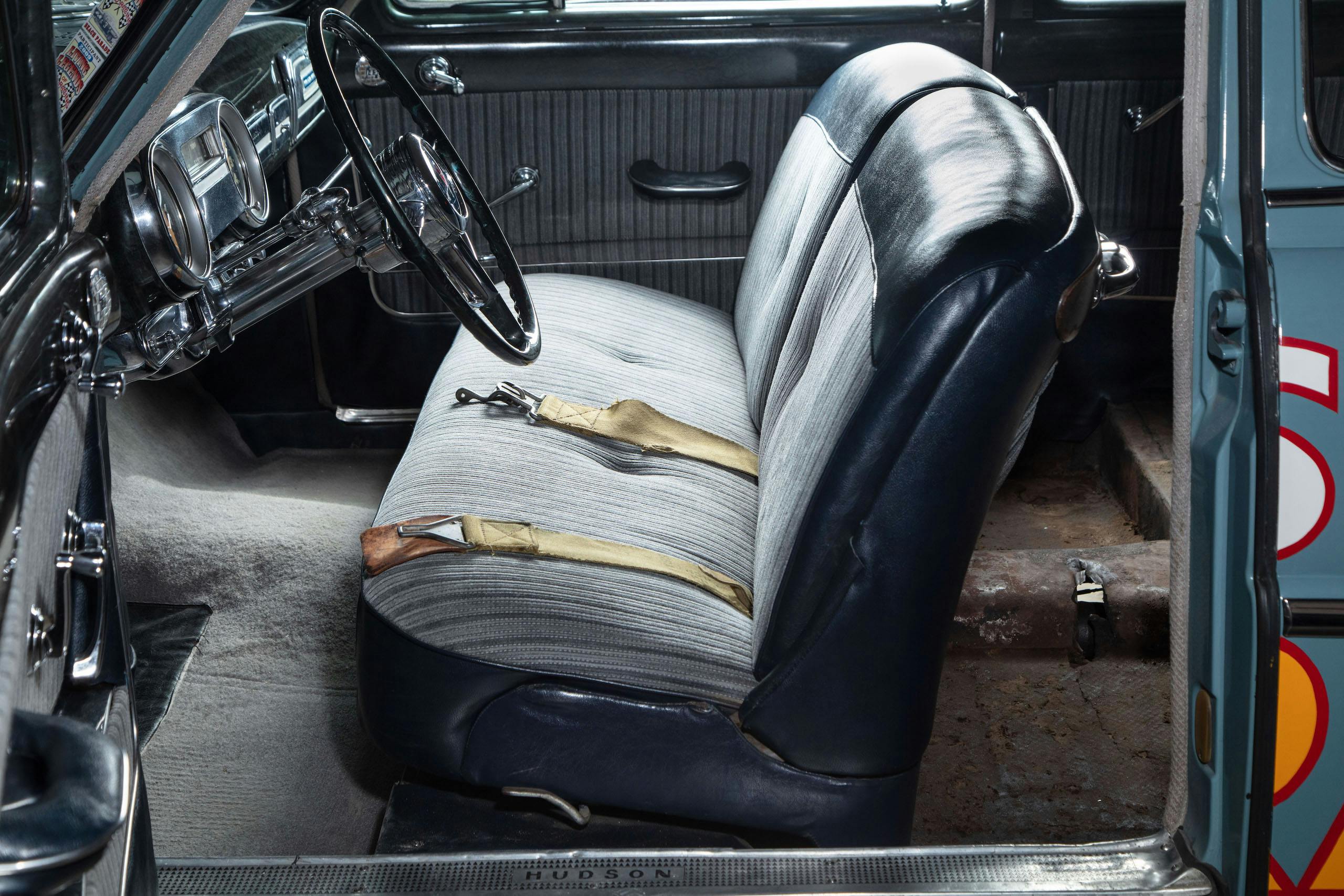 Hudson Hornet interior side