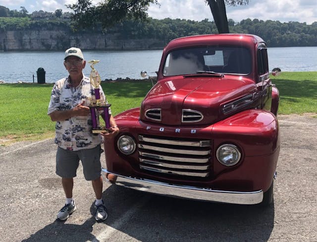 1948 Ford F-1 owner trophy