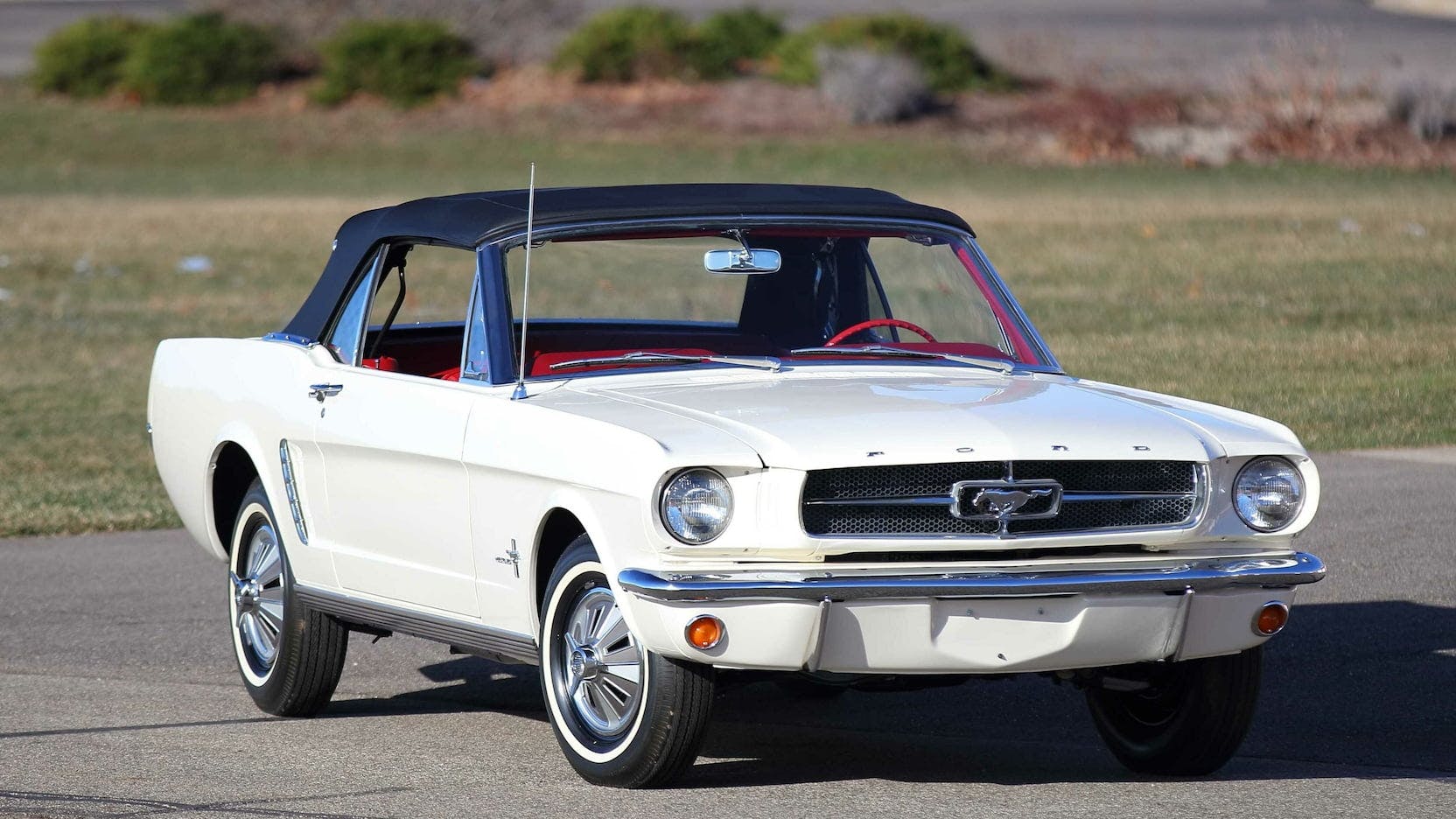 1965 Magic Skyway Mustang Convertible front three-quarter