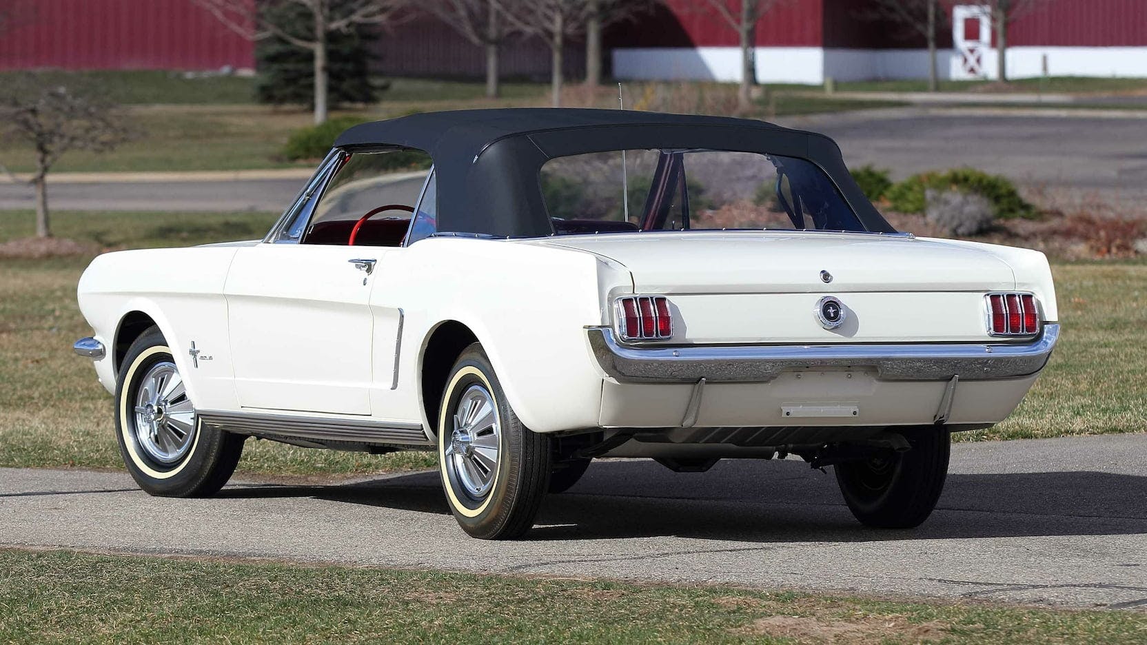1965 Magic Skyway Mustang Convertible rear three-quarter