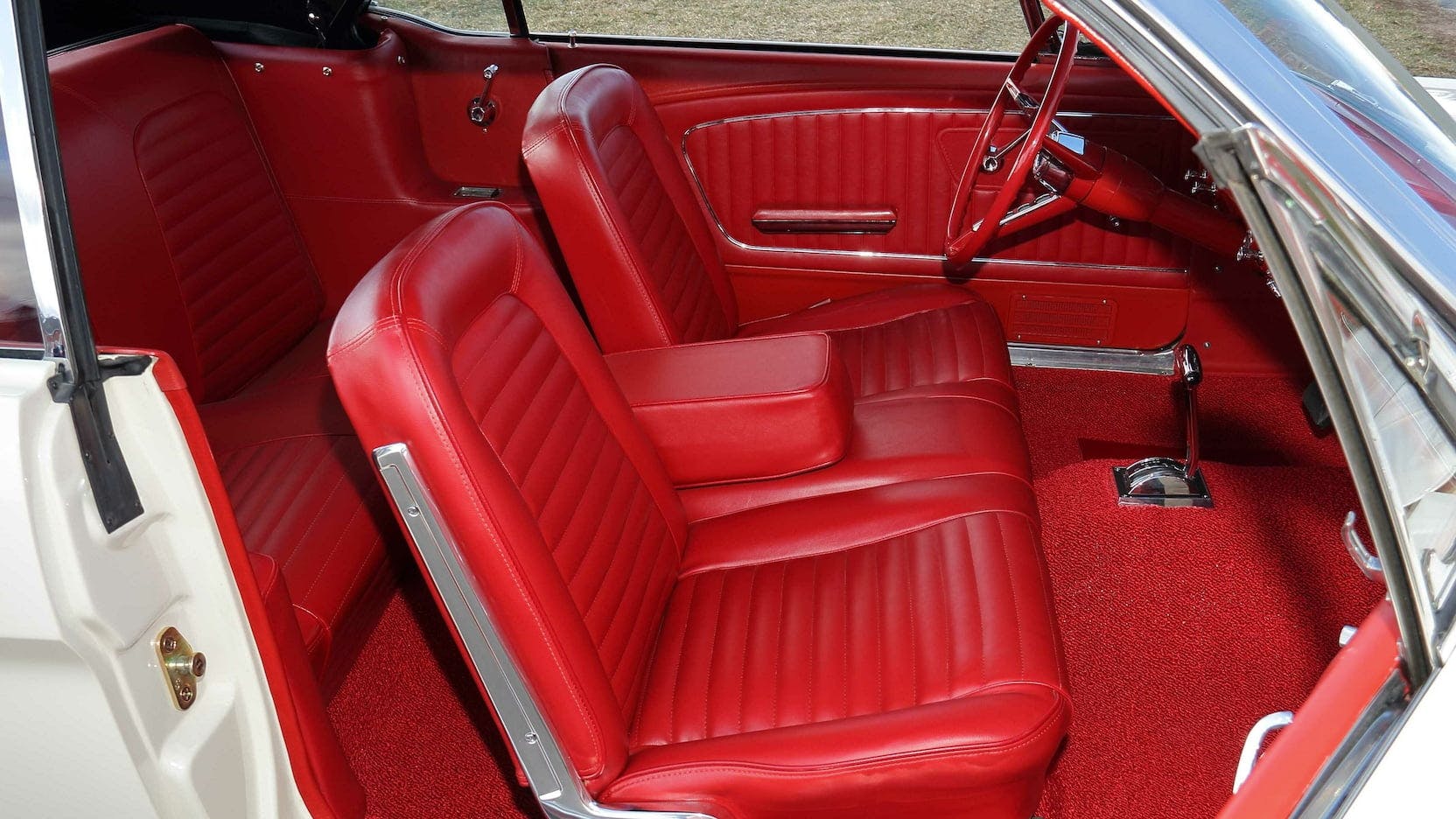 1965 Magic Skyway Mustang Convertible interior