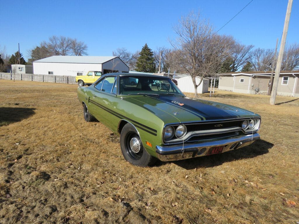 1970 Plymouth GTX Coupe front three-quarter