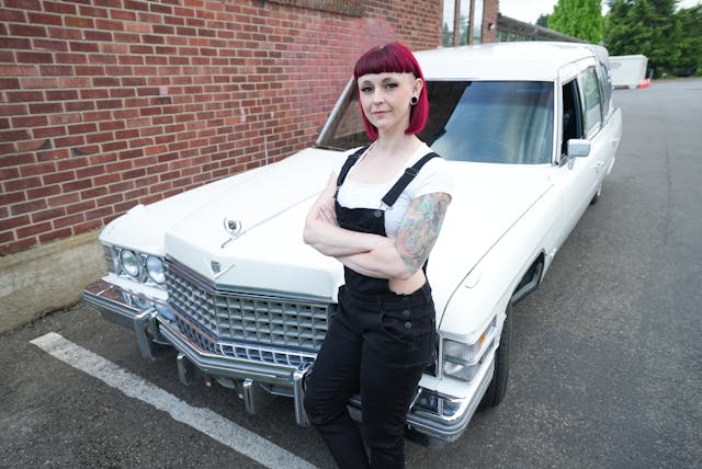 1974 Cadillac Hearse owner