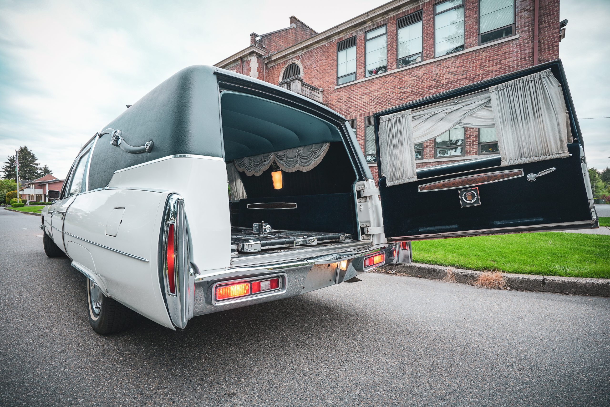 This death doula s 1974 Cadillac hearse is anything but macabre