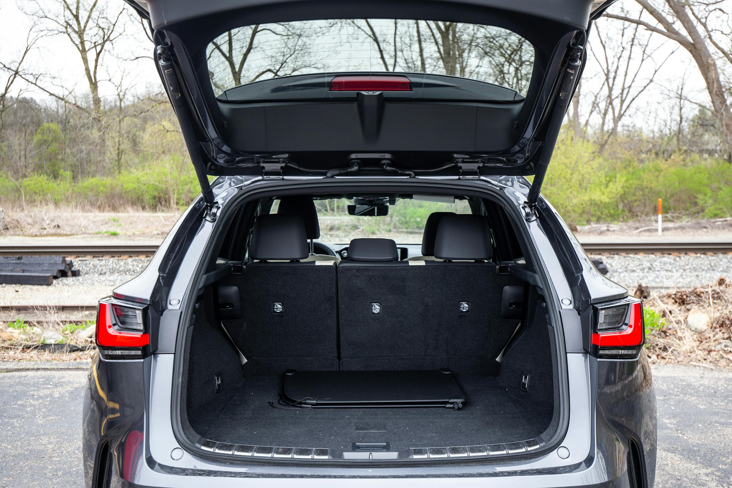2022 Lexus NX 350 interior rear cargo volume