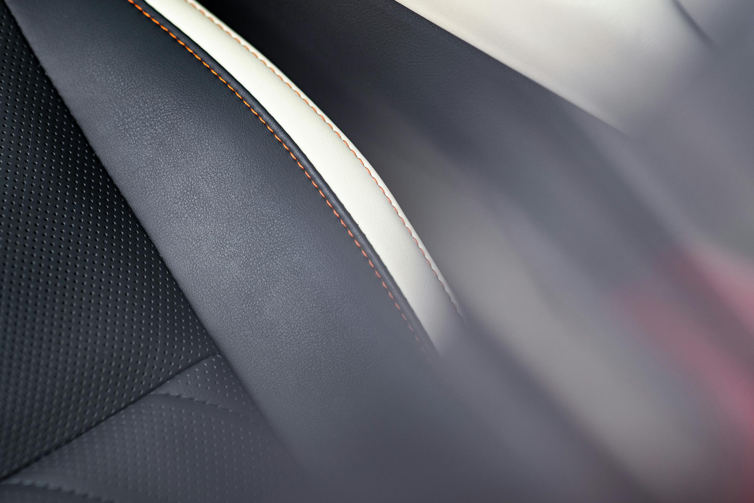 2022 Lexus NX 350 interior seat stitching