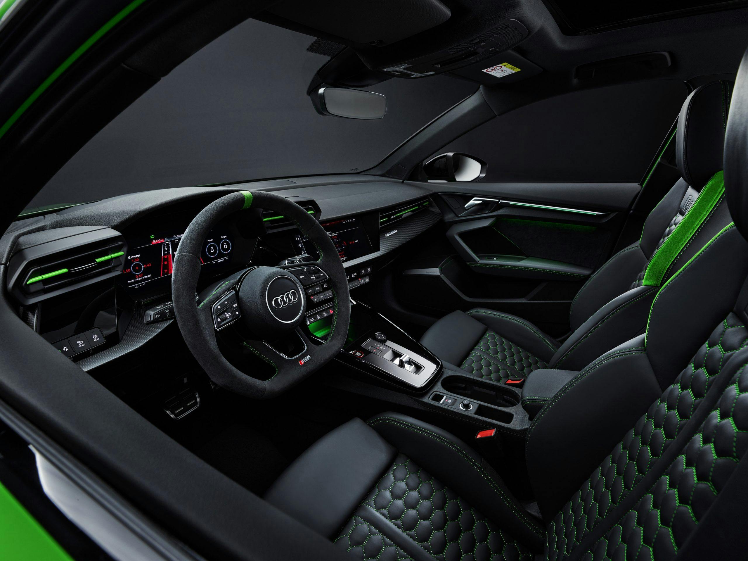 2022 Audi RS3 Sedan interior