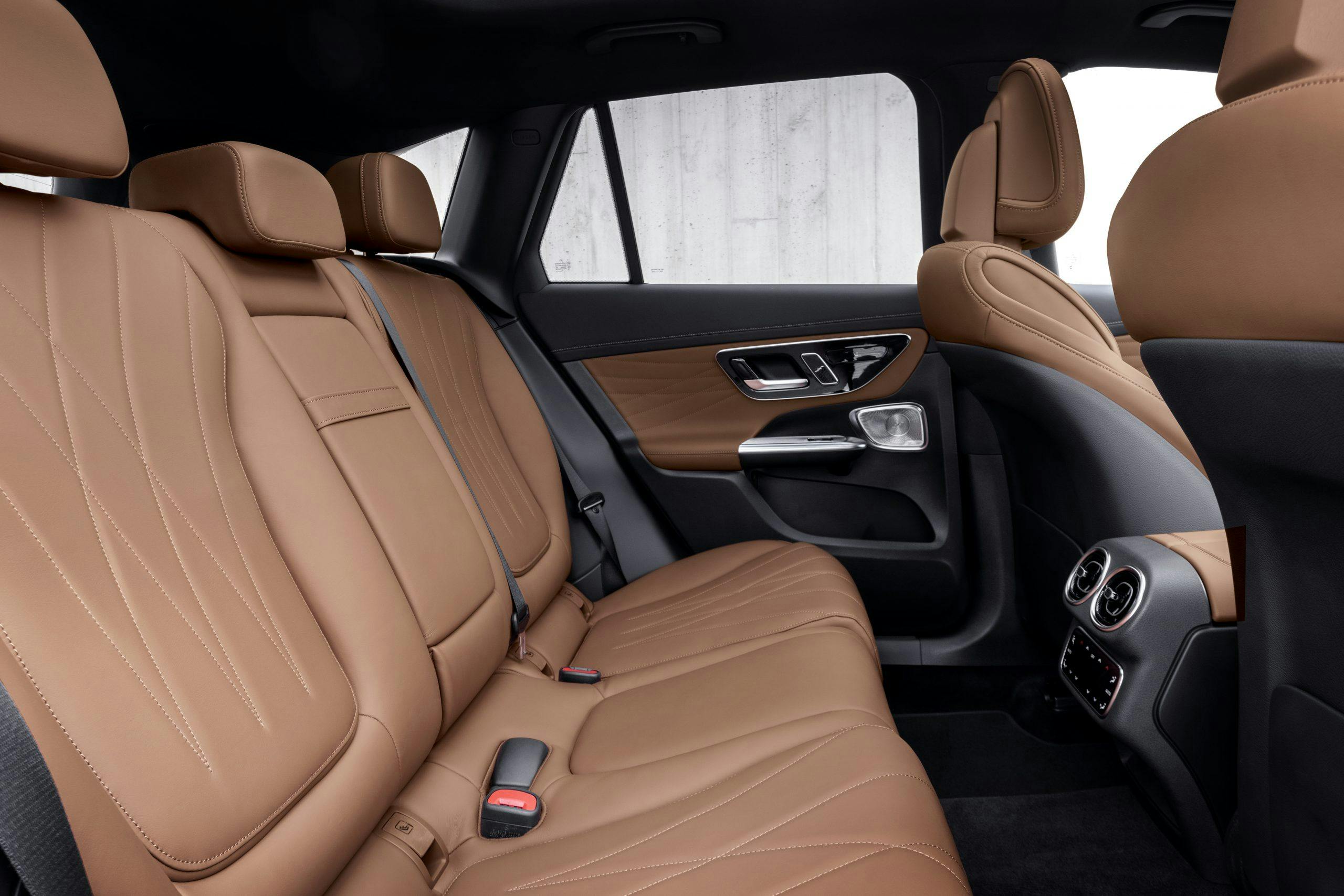 Mercedes-Benz GLC SUV interior rear seat