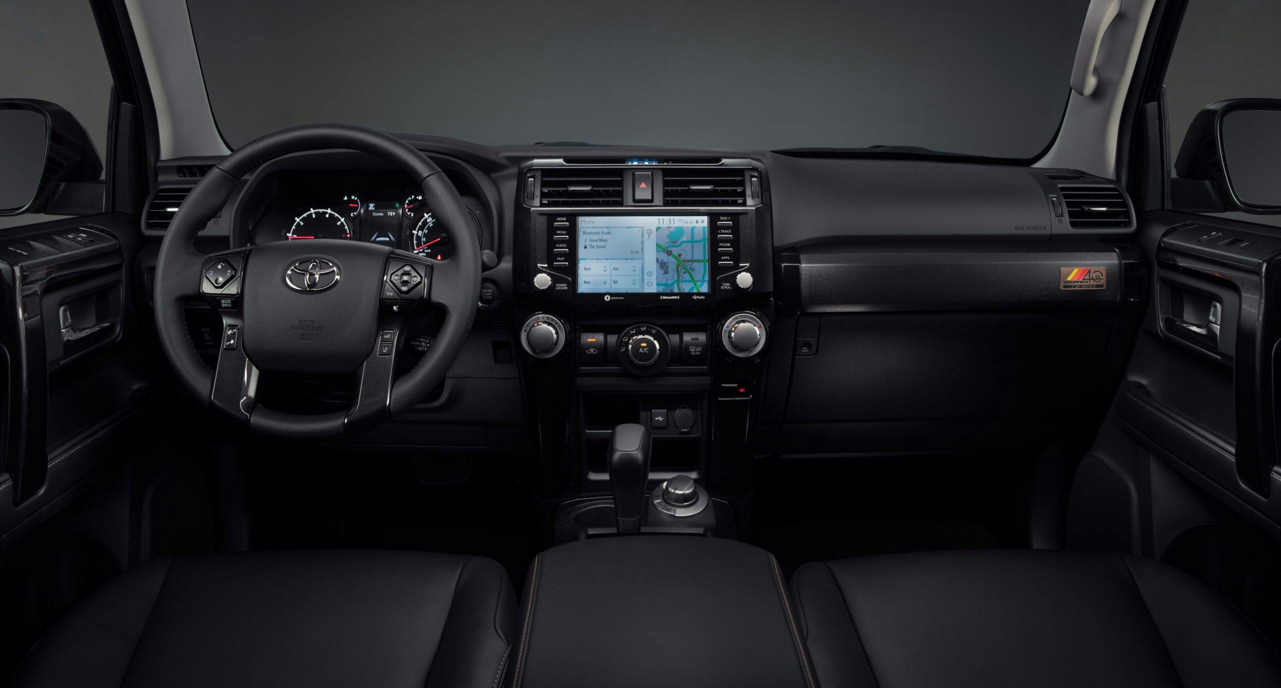 2023 Toyota 4Runner 40th Anniversary interior full front cabin shot