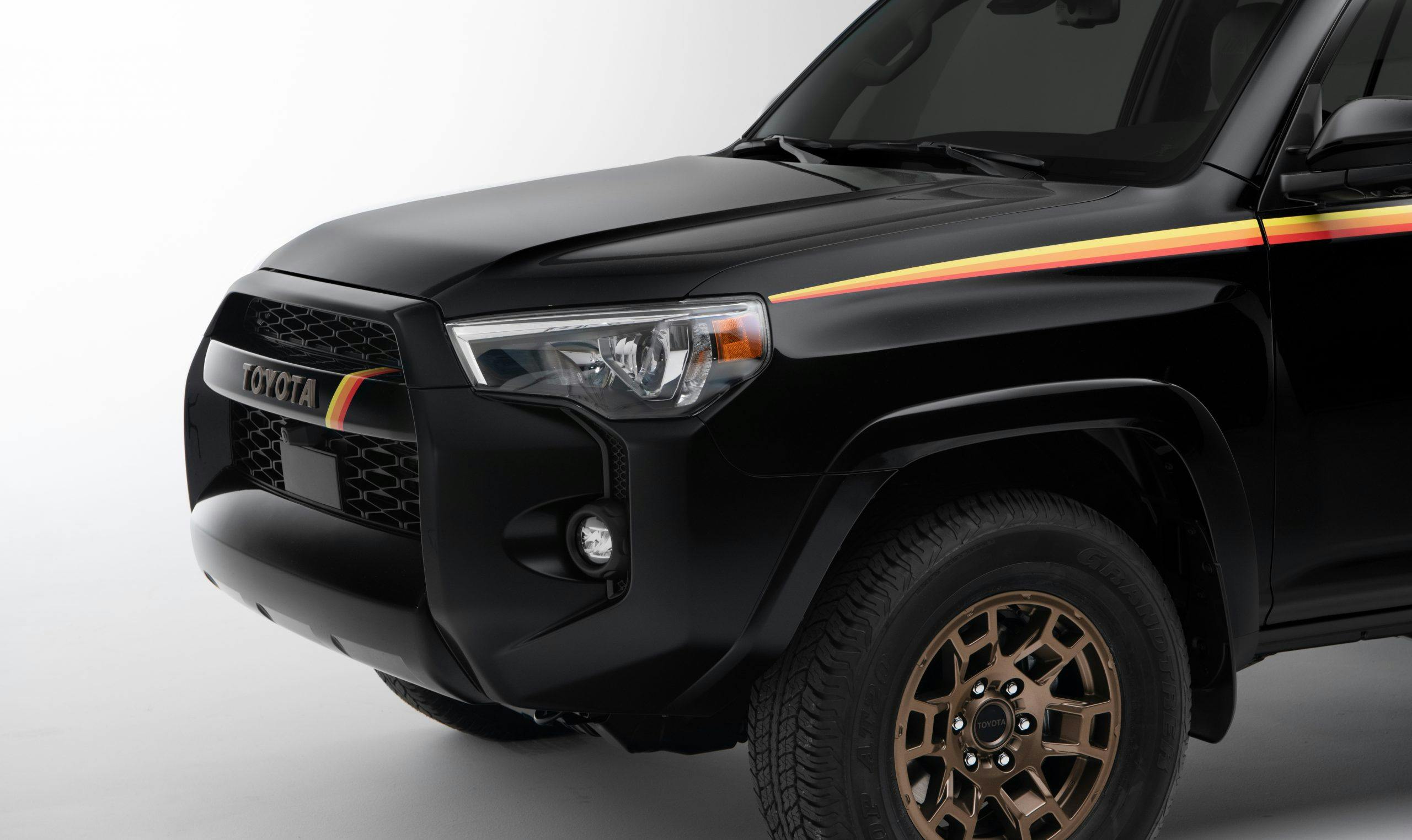 2023 Toyota 4Runner 40th Anniversary exterior front end detail
