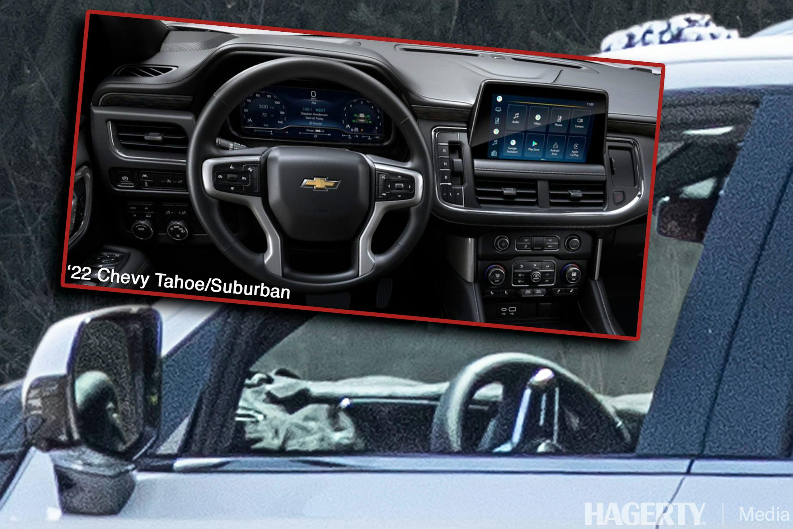2024 Chevrolet Suburban Prototype interior comparison