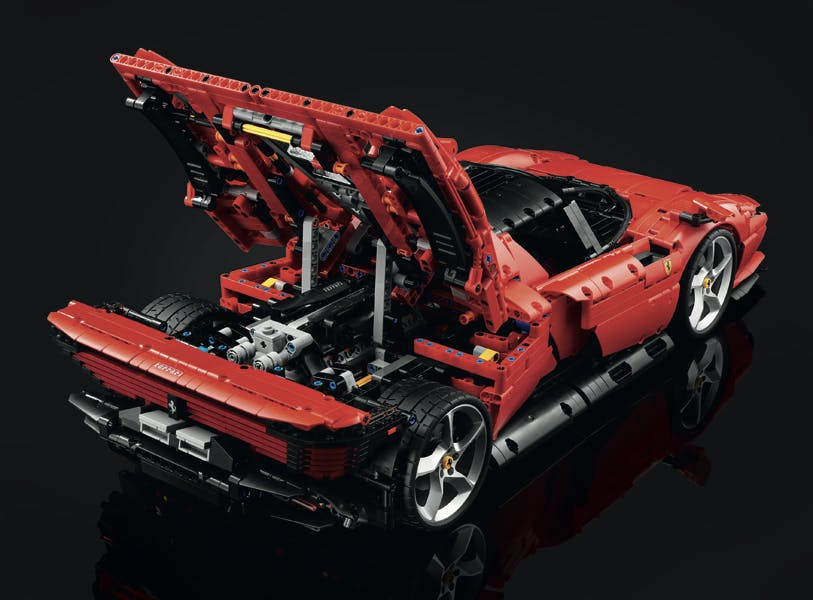 42143_Beauty Lego Ferrari Daytona SP3 4