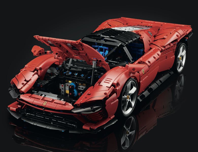 42143_Beauty Lego Ferrari Daytona SP3 6
