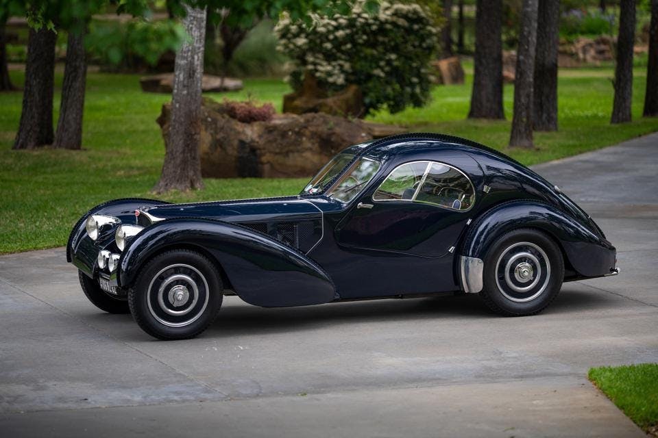 RM Sotheby's Bugatti Atlantic replica