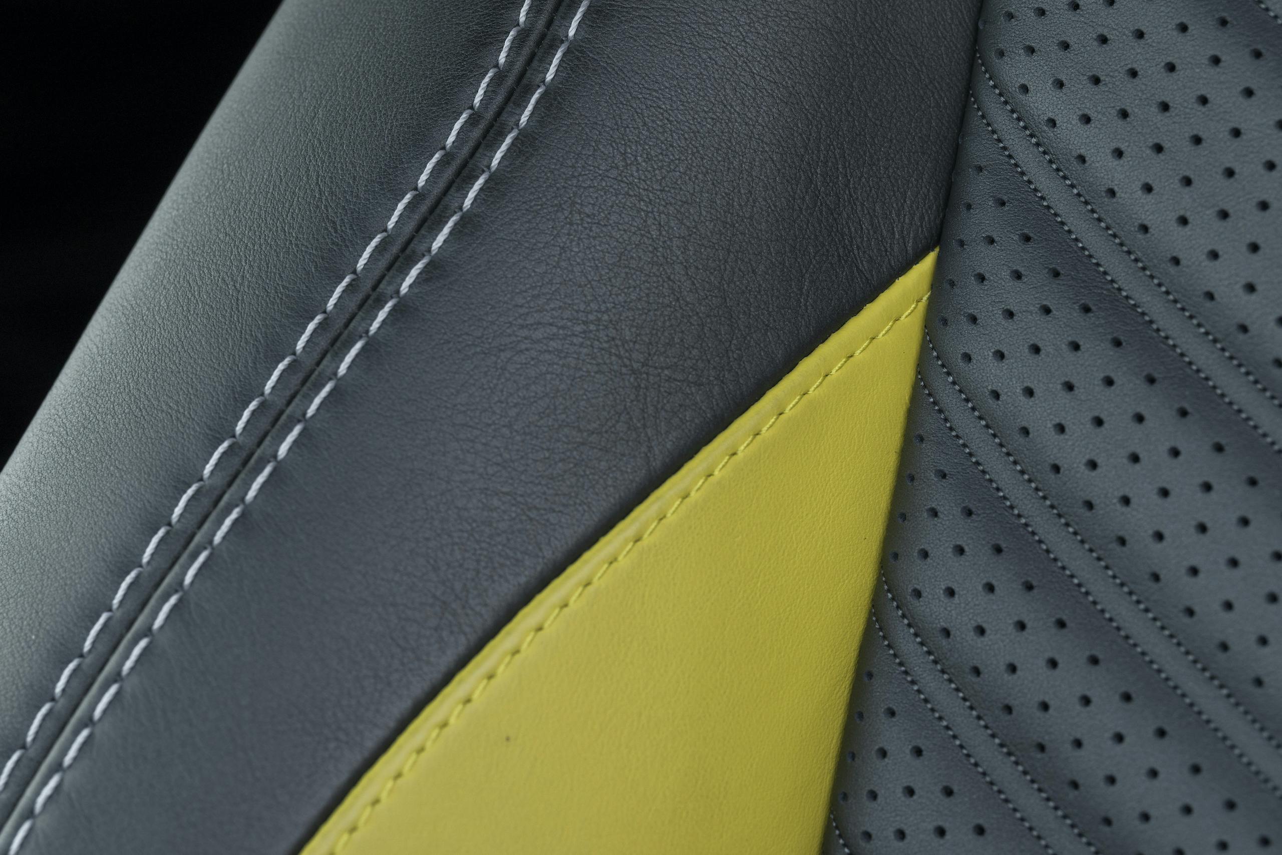 Aston Martin DBX707 Apex Grey interior seat detail