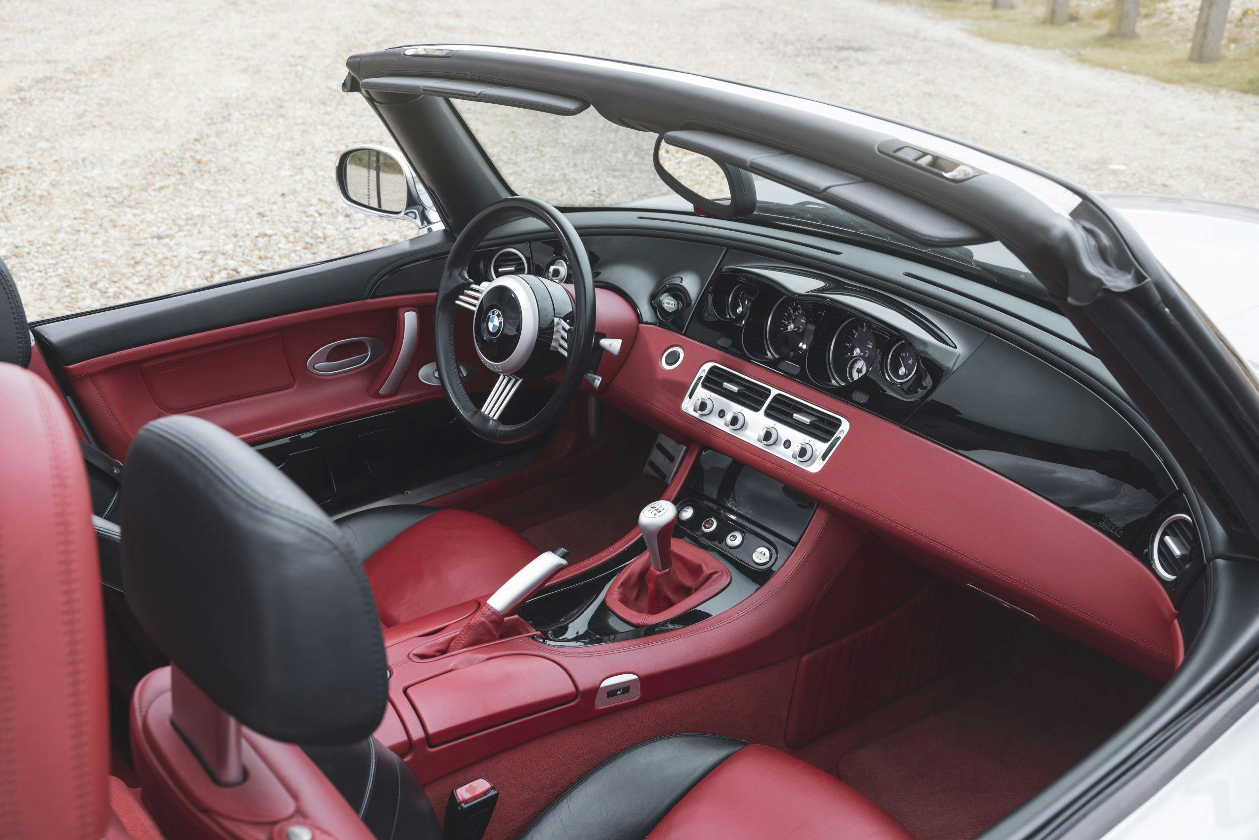 2000 BMW Z8 interior angle full