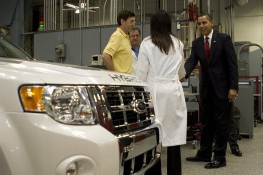 Barack Obama Edison EV Tech Center