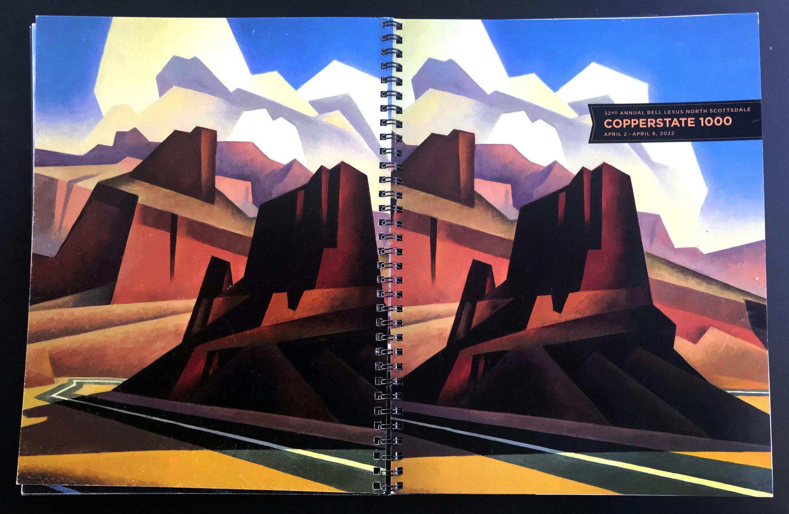 Copperstate 500 route book covers