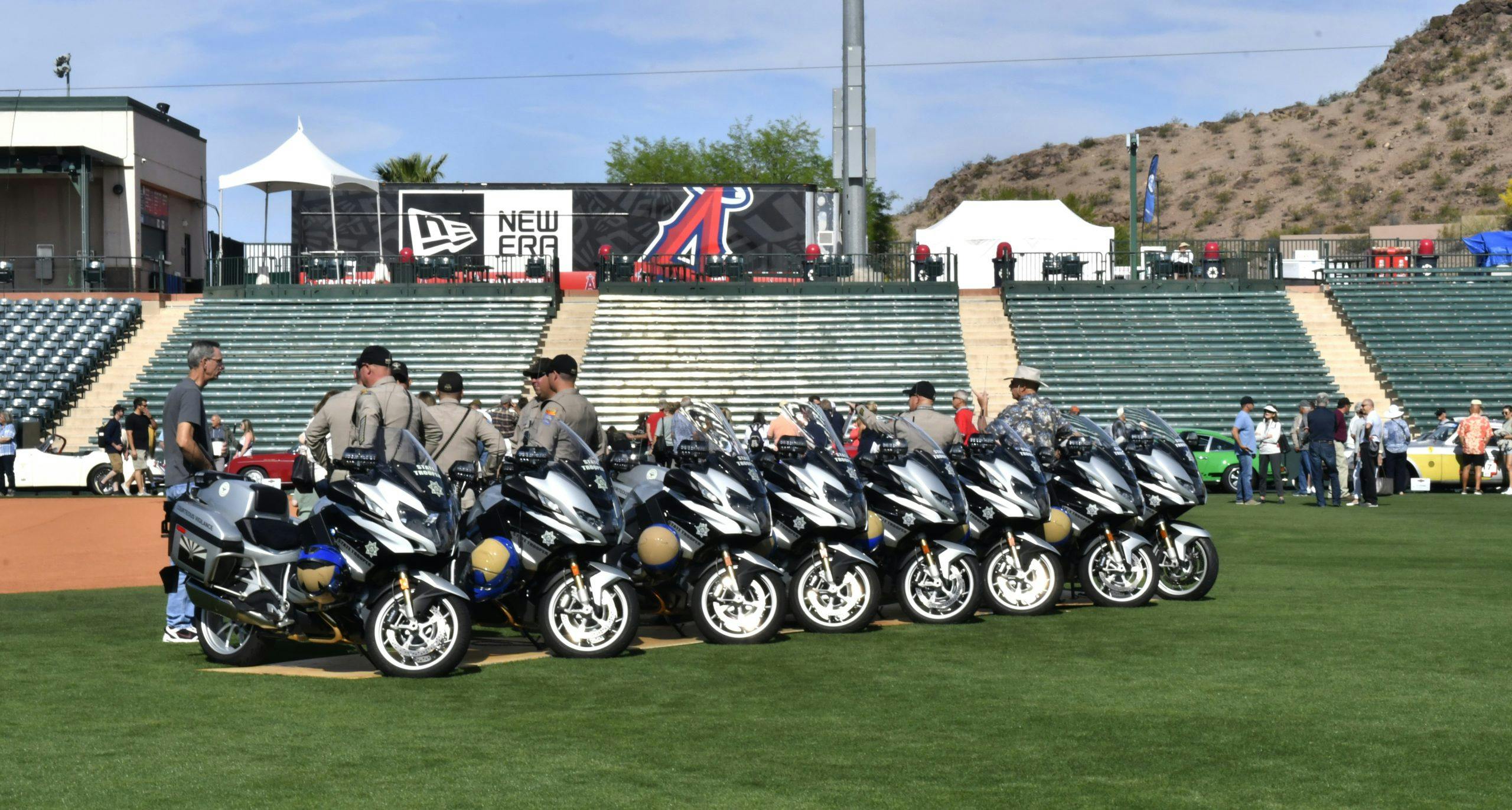 Copperstate 500 tempe diablo stadium police motorbikes
