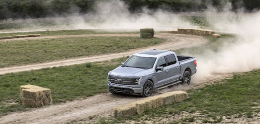 2022 F-150 Lightning Lariat off-road