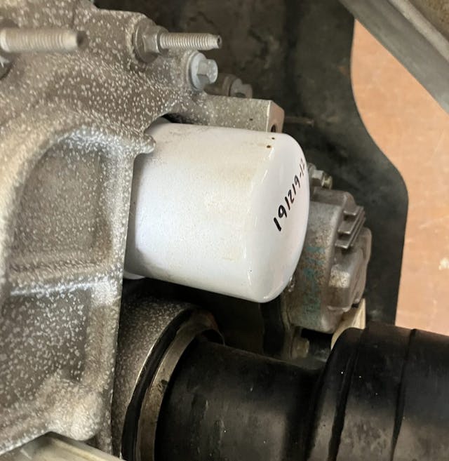 2022 Ford Lightning oil filter