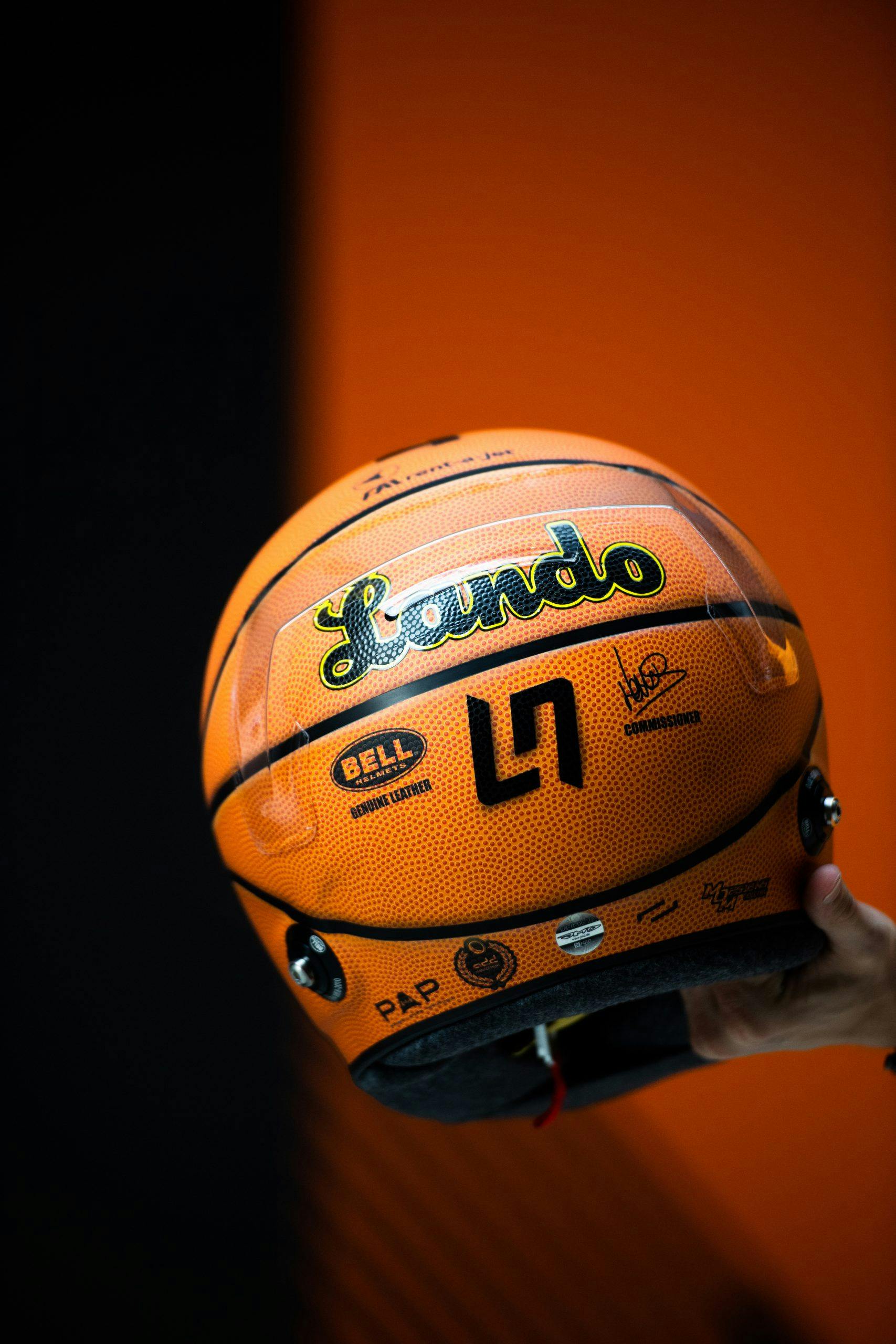 2022 Miami Grand Prix Formula 1 Lando Helmet