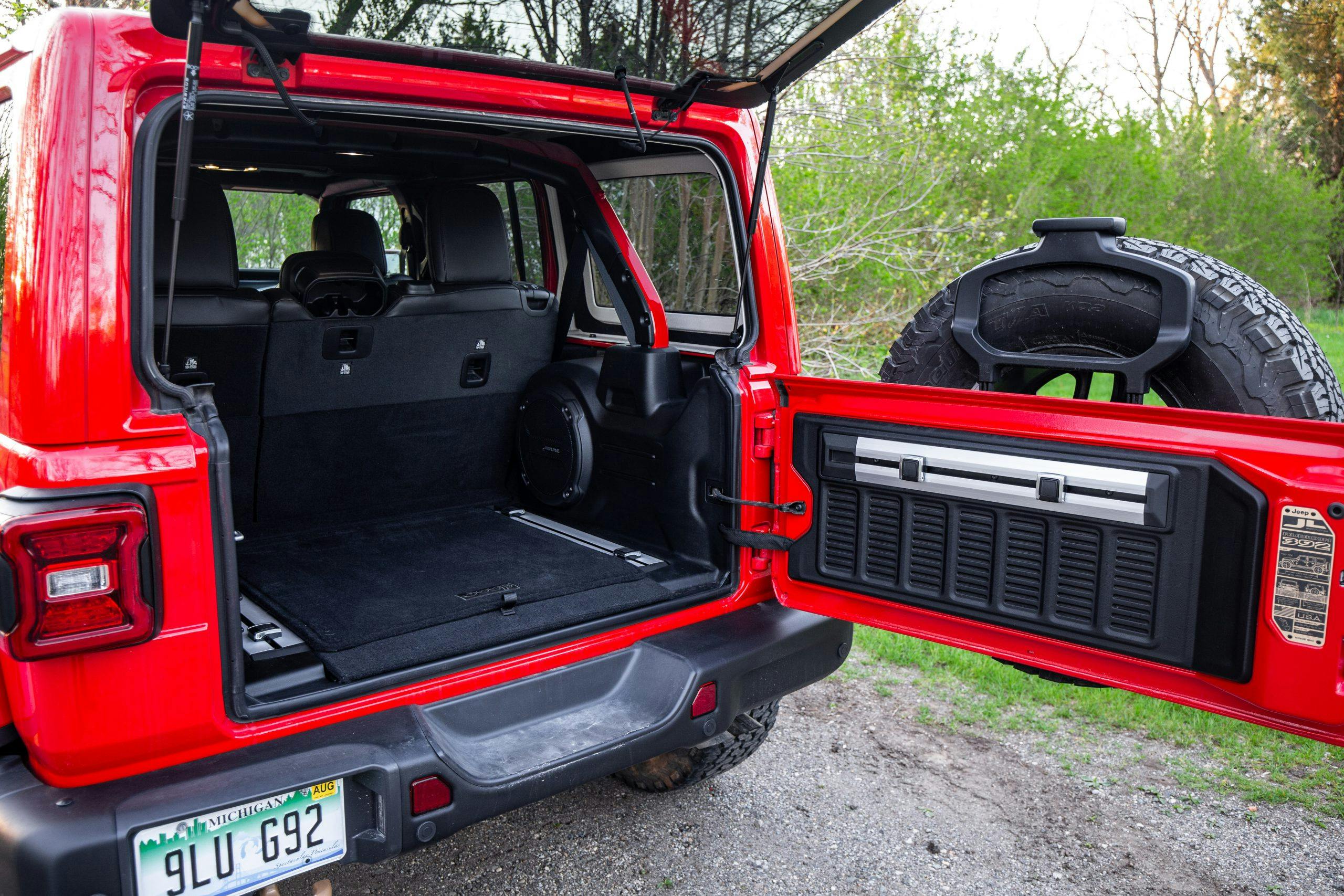 2022 Jeep Wrangler Rubicon 392 trunk