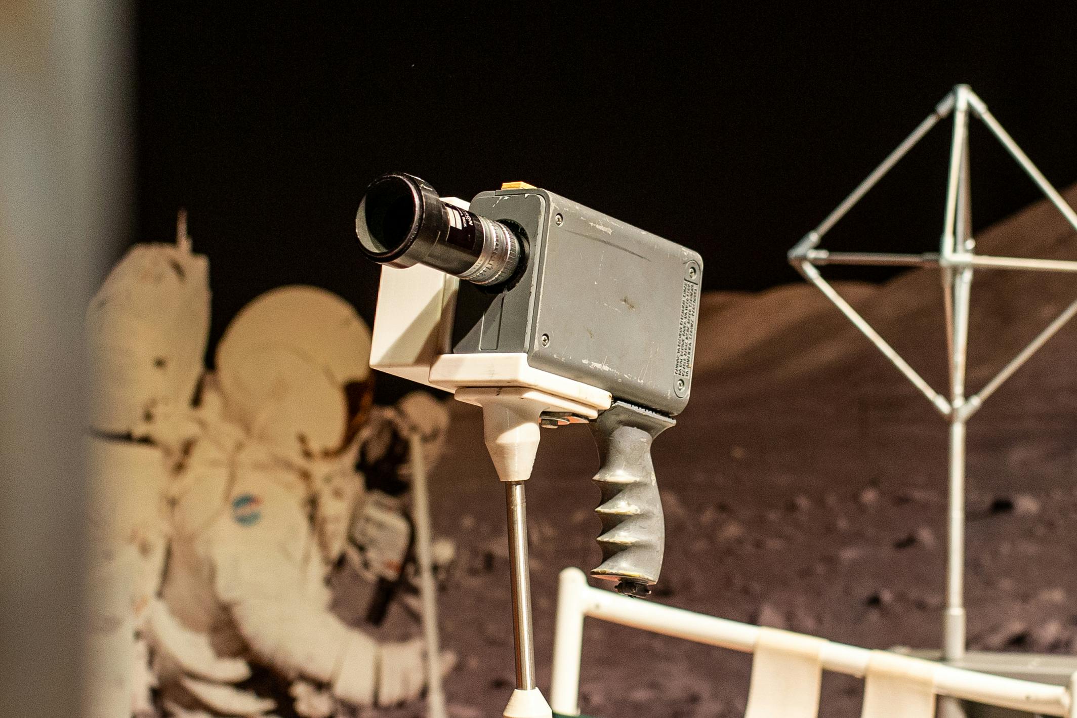 Lunar Rover ray gun blaster camera